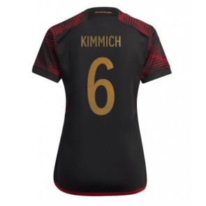 Německo Joshua Kimmich #6 Dámské Venkovní Dres MS 2022 Krátký Rukáv